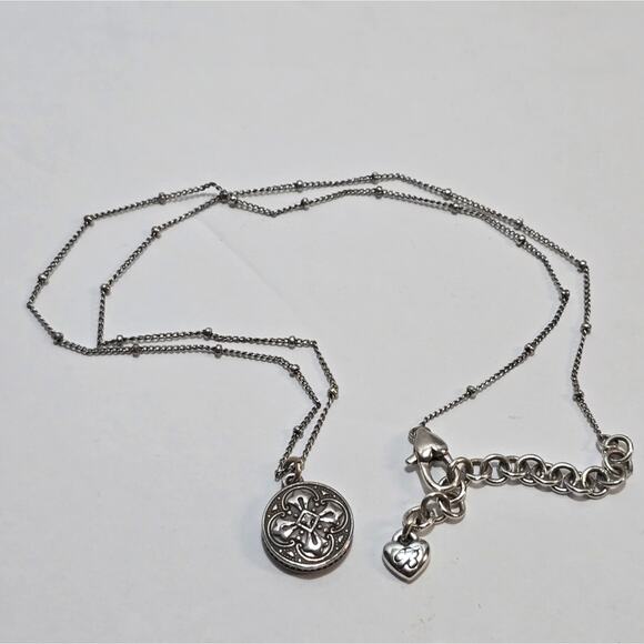 Brighton Silver‎ Pl Medallion Necklace - Picture 2 of 5